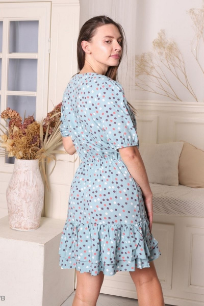 Платье Friends 2-020FR-13-1 голубой - фото 2