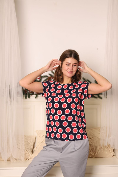 Блуза Friends 1-0155si темно-синий - фото 1