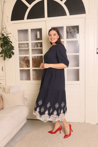 Платье Friends 2-024FR-1-20 синий - фото 3