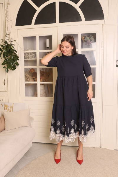 Платье Friends 2-024FR-1-20 синий - фото 2