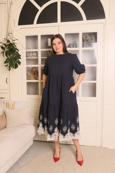 Платье Friends 2-024FR-1-20 синий - фото 1