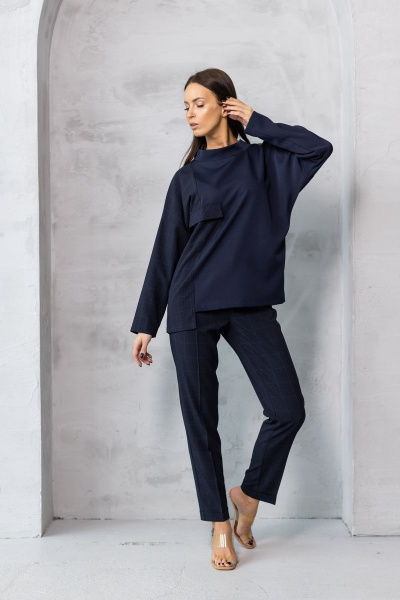 Брюки, джемпер Friends 5-002FR-BL темно-синий - фото 3