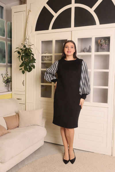 Платье Friends black-vl1 черный - фото 2