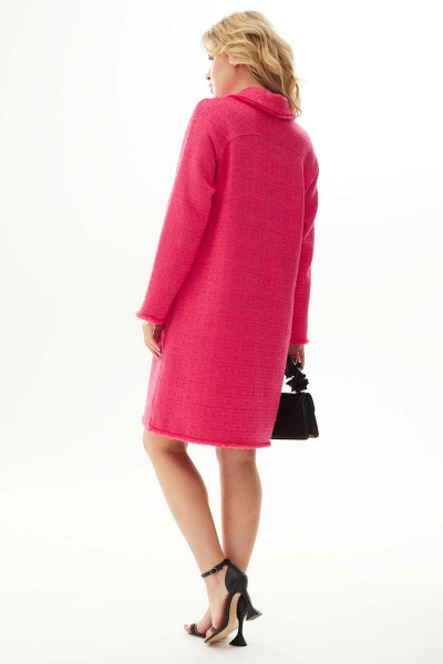 Деловое платье прямого силуэта с вытачками Mislana С995 - фото 3