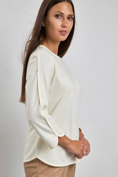Джемпер женский прилегающий из трикотажа с фигурным низом Femme & Devur 30824 1.2F(170) - фото 4