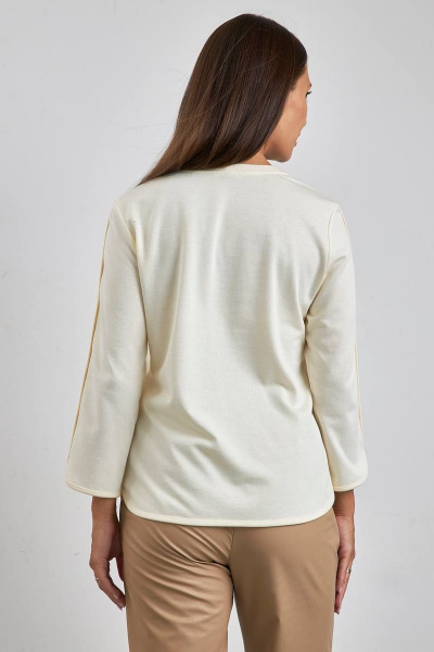 Джемпер женский прилегающий из трикотажа с фигурным низом Femme & Devur 30824 1.2F(170) - фото 3