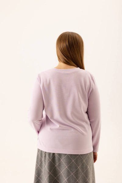 Демисезонный джемпер прямого силуэта 3/4 рукава Плюс, базовая модель Femme & Devur 30779 1.25BF(170) - фото 5