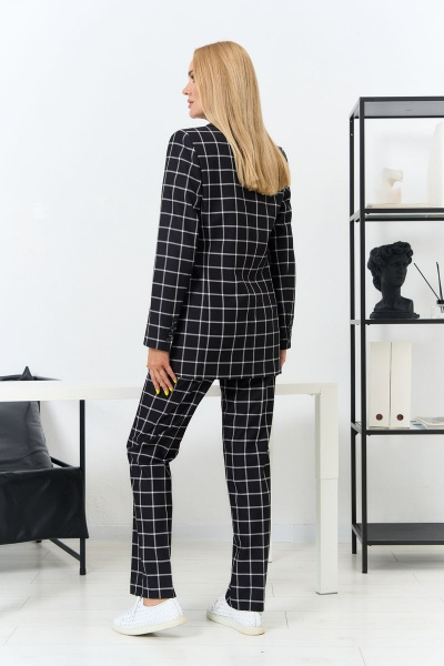 Комплект из узких брюк, жакета и джемпера Azzara 895 - фото 4