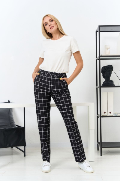 Комплект из узких брюк, жакета и джемпера Azzara 895 - фото 3