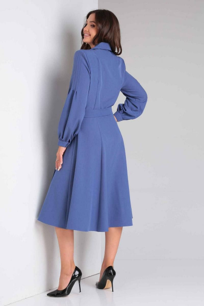 Платье Асолия 2638 деним - фото 5