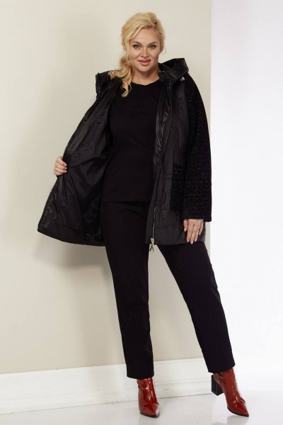 Куртка Shetti 2126 черный - фото 7