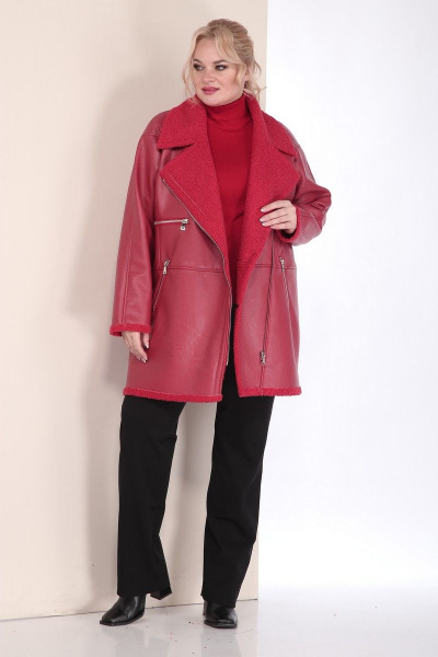 Дубленка Celentano 2034.1 алый - фото 13