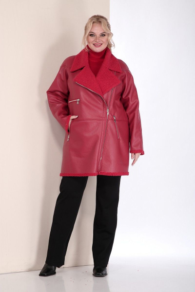 Дубленка Celentano 2034.2 алый - фото 1