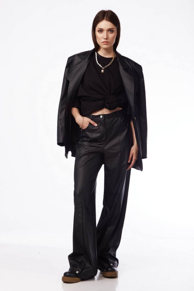 Брюки LLC М53 черный - фото 7