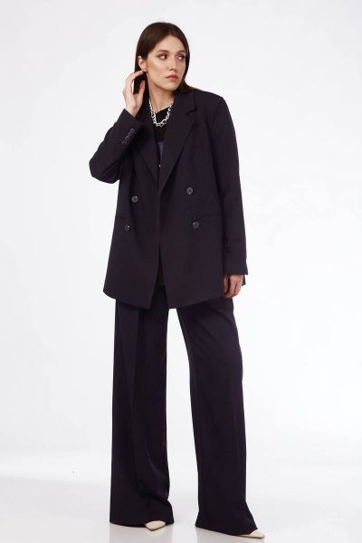 Брюки, жакет LLC М61 черный - фото 2