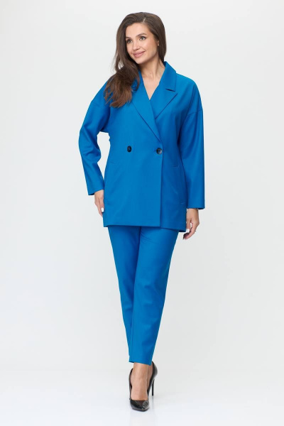 Брюки, жакет Karina deLux M-9925/1 синий - фото 6