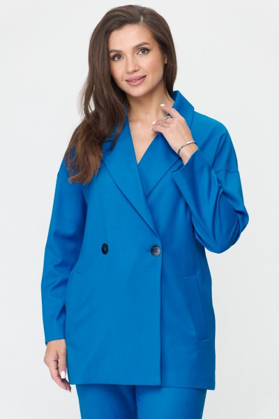 Брюки, жакет Karina deLux M-9925/1 синий - фото 9