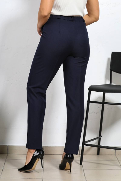 Классические прямые брюки с поясом и эластичной тесьмой Медея и К 2209 - фото 8