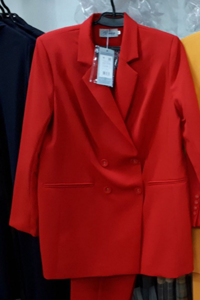 Брюки, жакет Prestige 3663/164 красный - фото 2