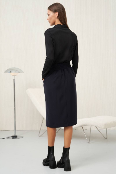 Юбка Fantazia Mod 4630 темно-синий - фото 4