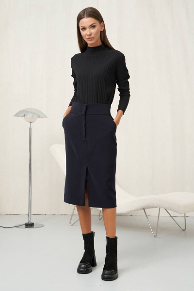 Юбка Fantazia Mod 4630 темно-синий - фото 1