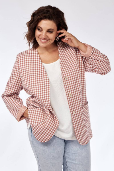 Жакет Matini 4.1170 клетка - фото 2