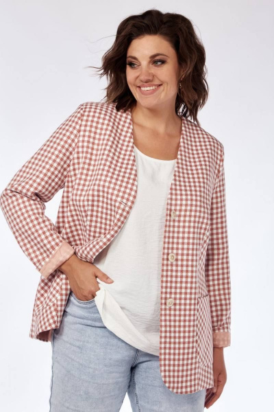 Жакет Matini 4.1170 клетка - фото 1