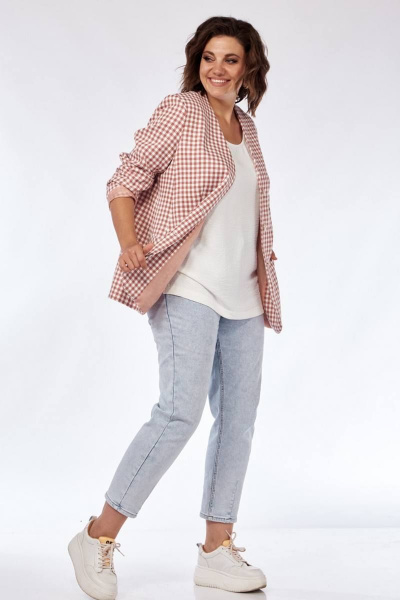 Жакет Matini 4.1170 клетка - фото 7