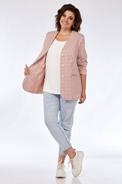 Жакет Matini 4.1170 клетка - фото 6