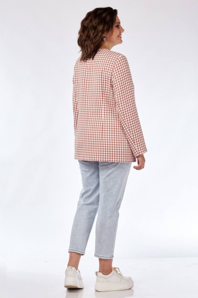 Жакет Matini 4.1170 клетка - фото 5