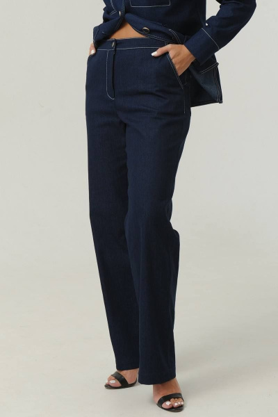 Брюки, жакет Ma Сherie 3015 темно-синий - фото 14