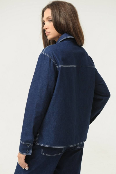 Брюки, рубашка Ma Сherie 3017 темно-синий - фото 8