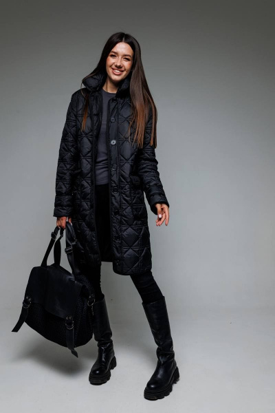 Куртка BARBARA B196 черный - фото 3
