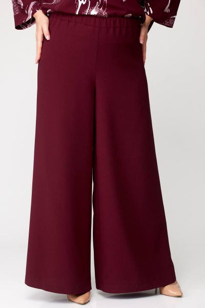 Комплект блузка и свободные брюки в стиле бохо, демисезон Angelina & Сompany 871 - фото 4