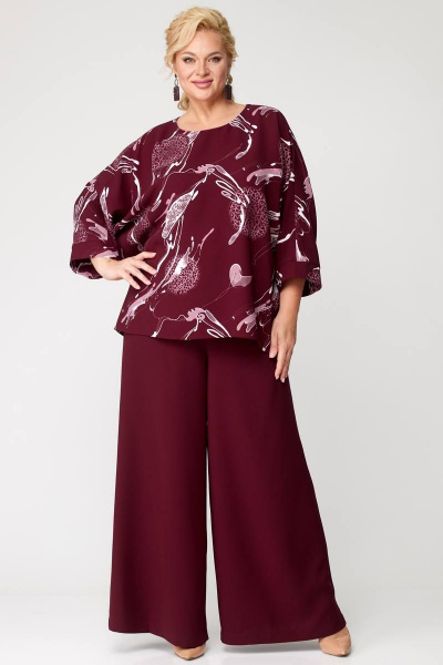 Блуза и брюки свободного кроя на каждый день Angelina & Сompany 873 - фото 6