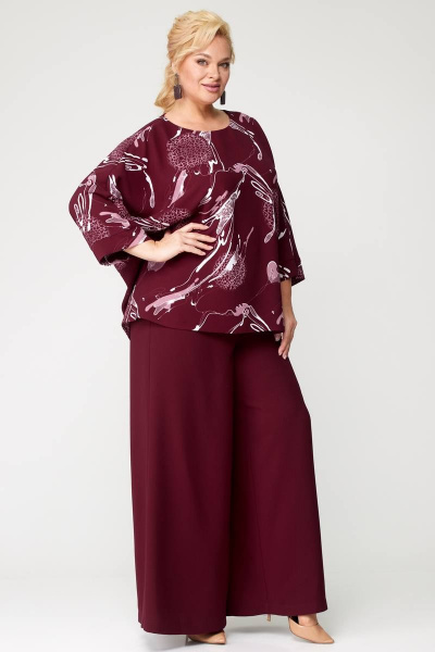 Блуза и брюки свободного кроя на каждый день Angelina & Сompany 873 - фото 5