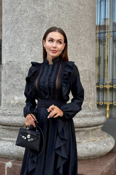 Платье на каждый день с воланами и кружева Pavlova 173 - фото 7