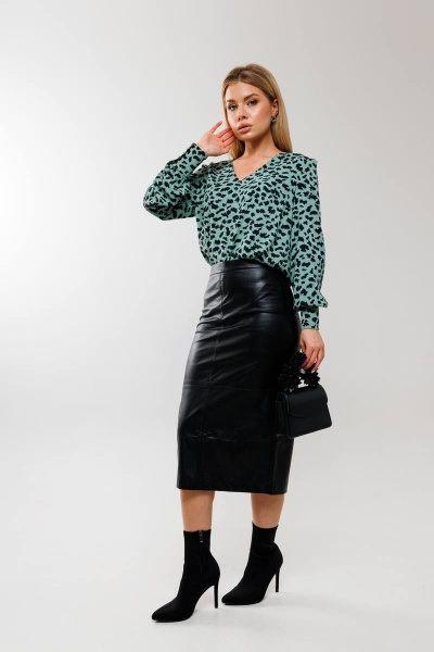 Юбка Ambera Style 1017-2 black - фото 4