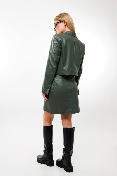 Жакет Ambera Style 1042-1 хаки - фото 4