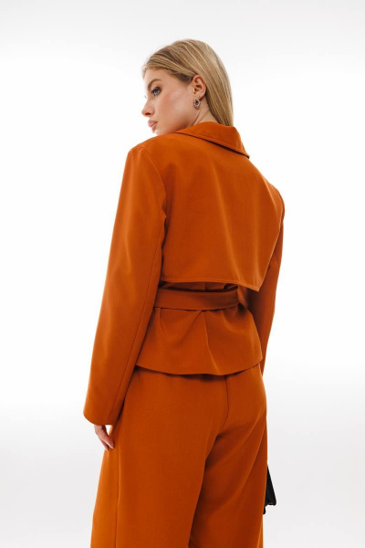Брюки, жакет Ambera Style 2030-1 терракот - фото 2