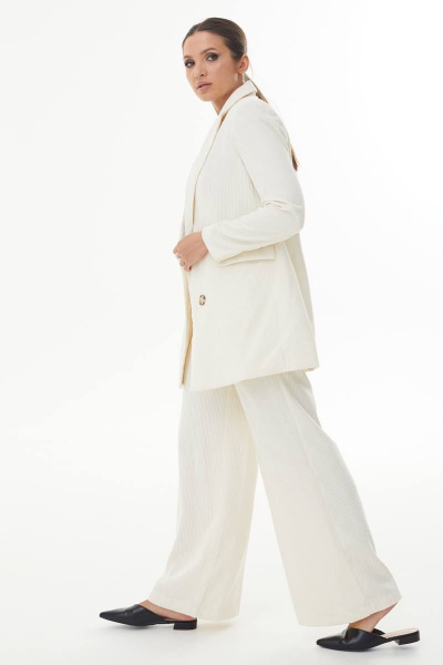 Брюки AURA otd 4104 молочный - фото 4