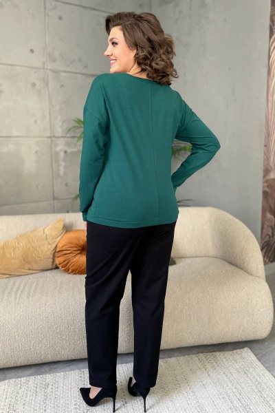 Джемпер Rumoda 2146 зеленый - фото 10