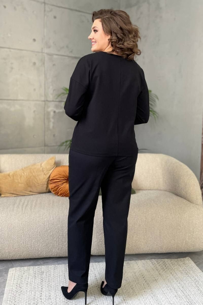 Джемпер Rumoda 2146 черный - фото 7