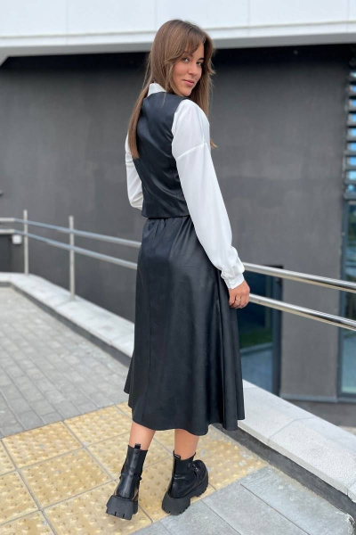 Жилет Rumoda 2149 черный - фото 3