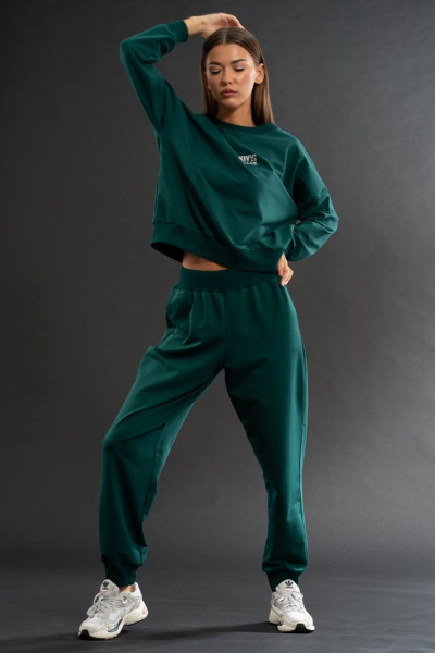 комплект из брюк и свитшота из нежного трикотажа Kivviwear 310613107.02 - фото 8