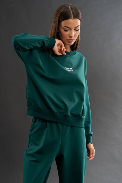 комплект из брюк и свитшота из нежного трикотажа Kivviwear 310613107.02 - фото 5