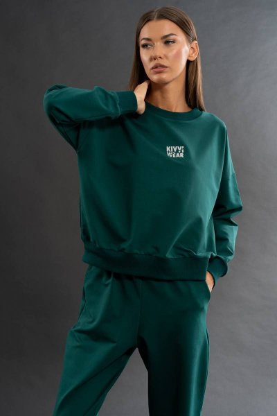 комплект из брюк и свитшота из нежного трикотажа Kivviwear 310613107.02 - фото 4