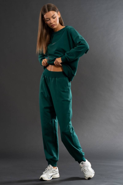 комплект из брюк и свитшота из нежного трикотажа Kivviwear 310613107.02 - фото 3