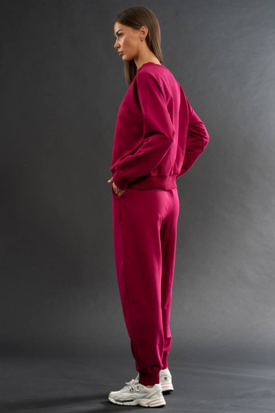 Костюм из трикотажных брюк и свитшота для демисезона Kivviwear 310613107.04 - фото 10