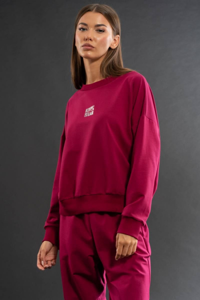 Костюм из трикотажных брюк и свитшота для демисезона Kivviwear 310613107.04 - фото 9